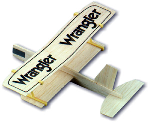 double decker balsawood airplane