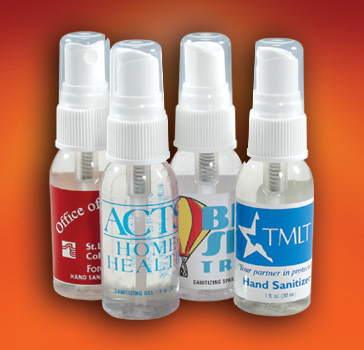 Spray hand sanitizer