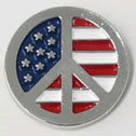 us flag peace sign