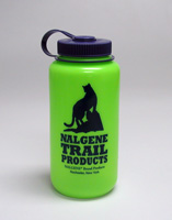 Retro Green Nalgene Water Bottle
