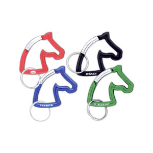 Horse Head Carabiner Keychain