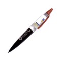 Custom logo Liquid filled twist action ballpoint pen with black ink cartridge
