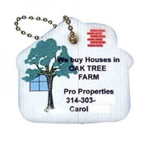 House / Home / Building Keychain - Great for a Realtor and Real Estate Agents