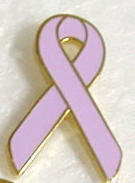 Lavender Awareness Ribbon Lapel Pin