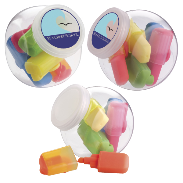 Custom Imprinted Highlighter Jar