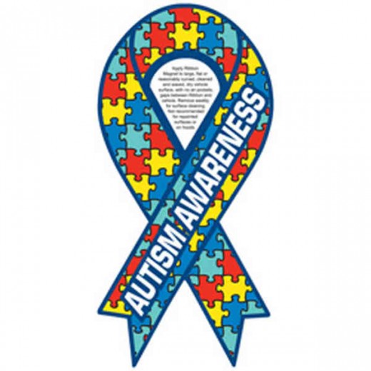 Autism Ribbon Magnet