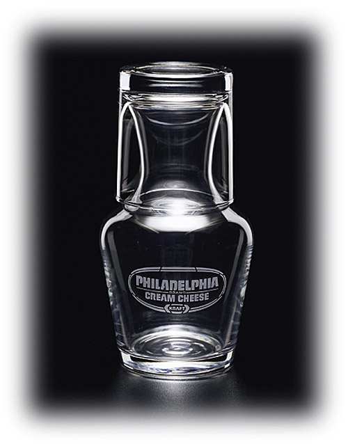 Imprinted Carafe and Tumbler Set