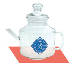 Customized Glass Teapot