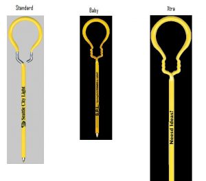 Custom Lightbulb Shaped Pens