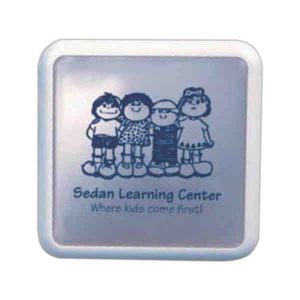 Square thin night light with pearlescent lens