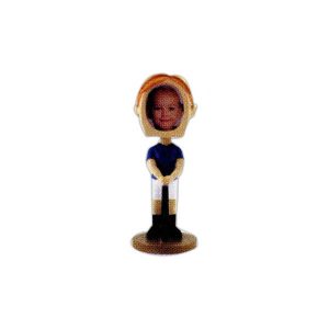 Imprinted Girl's Softball - Single bobble head