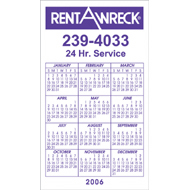 Vagabond Vertical Calendar