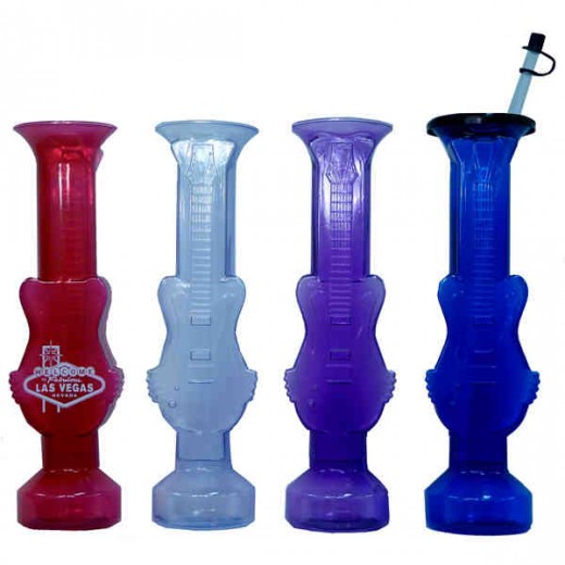 Guitar Shaped Yard Glass