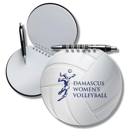 Volleyball Shaped Notebook
