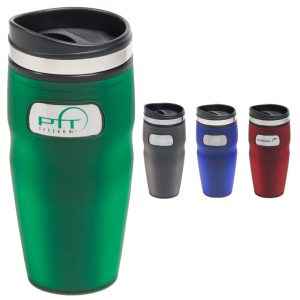 Custom Imprinted Medallion Tumbler 