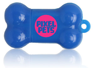 Personalized Dog Bone Shaped USB Drive