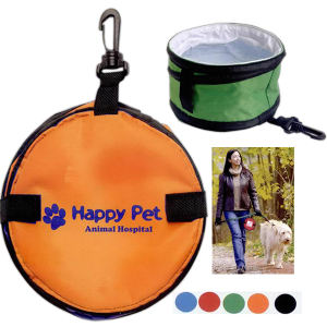 Collapsible water bowl