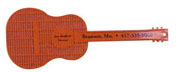 Mini Guitar Shaped Fly Swatter