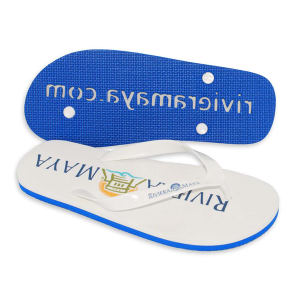 Custom made personalize flip flops