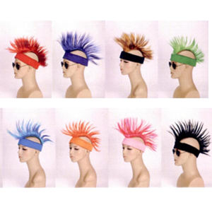 Customized 10 working days - Mohawk style hair attached to a headband
