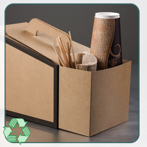 Joe to go beverage bladder / bag box with side carrier cup holder