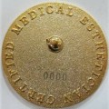imprinted consecutive number raffle pins