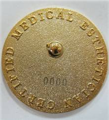 imprinted consecutive number raffle pins