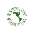 Earth Day Every Day Recyled Plastic Lapel Pin