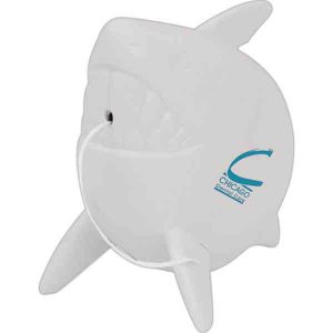 Imprinted Shark Shaped Floss Dispenser