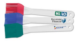Imprinted Silicone Pastry Brushes