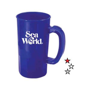 Imprinted Plastic Stein