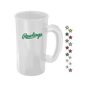 Imprinted 14 oz plastic mug