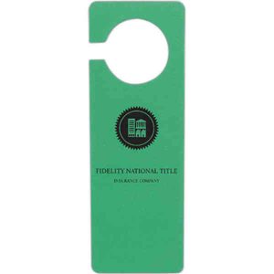 Imprinted Foam Door Hanger