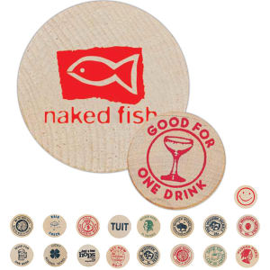 Imprinted Wooden Nickels