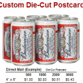 Custom Shaped Postcards