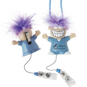 Imprinted Goofy Badge Holder