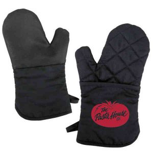 Custom Imprinted Oven Mitt with Silicone Grip