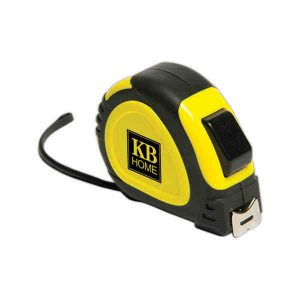 Imprinted 25 foot yellow tape measure