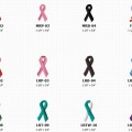 Applique Awareness Ribbons