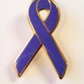 Periwinkle Awareness Ribbon Lapel Pin
