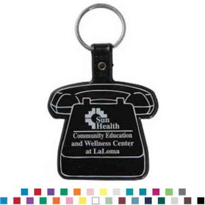 Telephone Shaped Keychain