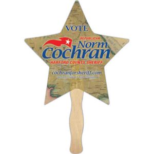 Star Shaped Hand Fan