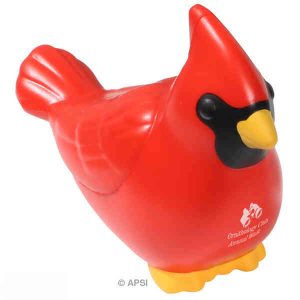 Cardinal Shape Stress Ball