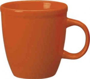 Tangerine Orange Ceramic Mug