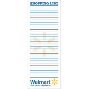 Shopping List Note Pad
