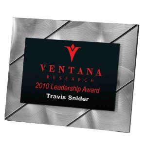 Striped Award Plaque