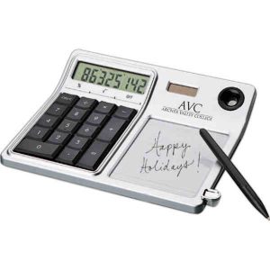 Solar Calculator with Memo Pad
