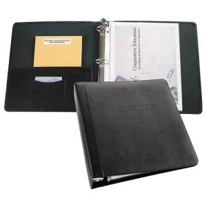 Bonded Leather 3 Ring Binder