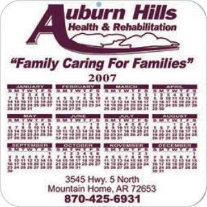 Square Shape Calendar