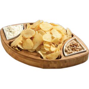 Football Shaped Snack Dish
